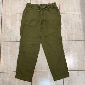 Olive Green J Crew Cargo Pants